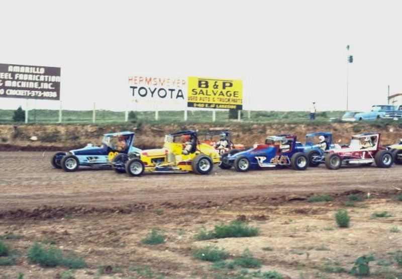 Heat race at Amarillo